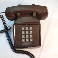 Usado, Telefone retrô vintage ITT marrom com fio decoração para casa não testado comprar usado  Enviando para Brazil