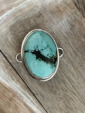 Sterling tabra turquoise for sale  Dawson