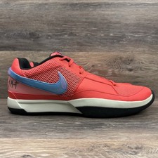 Tênis de basquete Nike masculino Ja 1 Ember Glow Fuel tamanho 17 parte superior baixa DR8785-800 comprar usado  Enviando para Brazil
