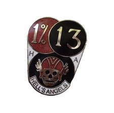 Outlaw biker pin for sale  TAMWORTH