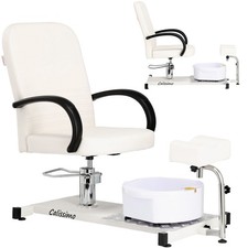 Fotel kosmetyczny do salonu pedicure SPA z brodzikiem do moczenia stóp Eryk na sprzedaż  PL
