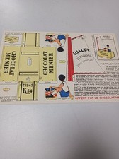 Carton publicitaire chocolat d'occasion  Marssac-sur-Tarn