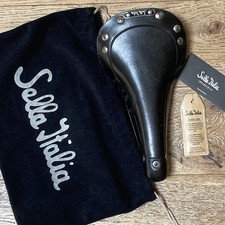Sella black leather for sale  MELTON MOWBRAY