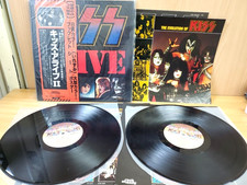 WITH OBI BOOKLET INSERT OIS KISS ALIVE II JAPAN 2LP 1977 VIP-9529/30 VINYL EX, usado comprar usado  Enviando para Brazil