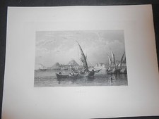 1840 incisione acciaio usato  Roma