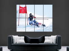Skiing poster slalom for sale  BOURNEMOUTH