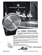Publicite mido montre d'occasion  Cires-lès-Mello
