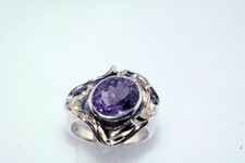 Designer amethyst sterling for sale  Media