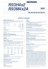 Opuscolo camion scania usato  Vicenza