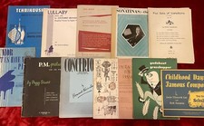 Vtg sheet music for sale  Clayton