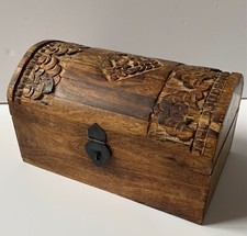 Vintage wooden box for sale  MANCHESTER