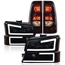 ADEQUADO PARA 2003-2007 SILVERADO LED DRL FARÓIS LANTERNAS TRASEIRAS comprar usado  Enviando para Brazil