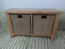 Oak drawer baskets for sale  STOKE-ON-TRENT