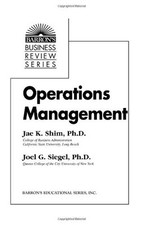 Operations management barron for sale  Montgomery