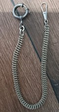 Taschenuhrenkette silberfarben gebraucht kaufen  Cottbus