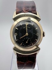 Vintage Raro 1950’s Lord Elgin Black Knight Watch 21 Joias 14K G.F Gentleman comprar usado  Enviando para Brazil