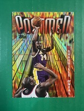 1998-99 Topps Chrome Shaquille O'Neal Postman LAKERS #SB21 Boa Inserção Anos 90 comprar usado  Enviando para Brazil
