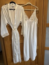 Ivory satin night for sale  LONDON
