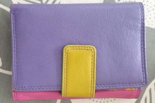 Graffiti leather purse for sale  NORWICH