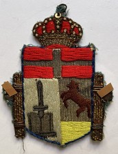 Distintivo stemma tessuto usato  Valenza