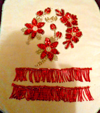 Red sequin silver for sale  New Cumberland