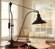 industrial table pulley lamp for sale industrial table pulley lamp for sale Arroyo Grande