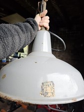 Vintage industrial enamel for sale  BARNSLEY