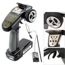 Flysky FS-GT2E AFHDS 2A 2.4Ghz 2CH transmissor com receptor A3 para barco de carro de controle remoto comprar usado  Enviando para Brazil