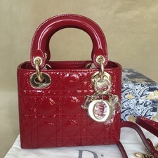 Dior maroon patent d'occasion  Paris VIII