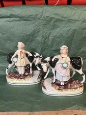 Pair staffordshire figurines for sale  LANCASTER