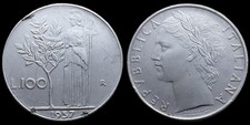 Monnaie italie 1957 d'occasion  Paris I