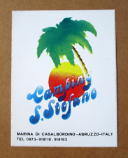 Adesivo sticker camping usato  Italia