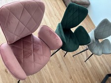 Stühle microfaser grau gebraucht kaufen  Stuttgart