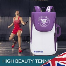 Bolsa Raquetes de Badminton Grande Capacidade Suporta 3 Raquetes Bolsa de Badminton comprar usado  Enviando para Brazil