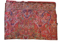 Lençol duplo liso paisley vermelho Ralph Lauren GALAHAD 100% algodão egípcio RARO comprar usado  Enviando para Brazil