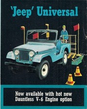 Jeep universal 1965 for sale  UK