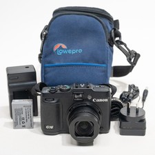 Câmera Digital Canon PowerShot G16 Lente de Zoom F/1.8 12MP 2x Batt- Funcionando LEIA!, usado comprar usado  Enviando para Brazil