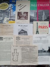 Vintage travel brochures for sale  Culver