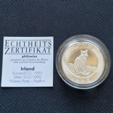 Silber ecu irland gebraucht kaufen  Hamburg