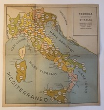 Tombola geografica italia usato  Firenze