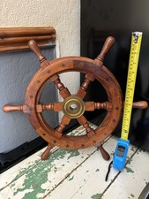 Boat wheel wood for sale  TONYPANDY