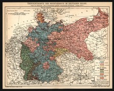 Landkarte anno 1898 gebraucht kaufen  Burgdorf