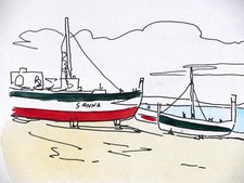 Riso aldo litografia usato  Massa