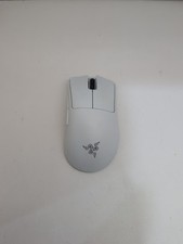 Mouse para jogos sem fio Razer DeathAdder V3 Pro somente sem dongle branco testado comprar usado  Enviando para Brazil