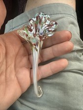 Art glass flower for sale  Stratford