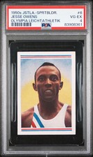 1950 1952 Jostella imágenes deportivas Olimpia 6 Jesse Owens PSA 4 NQ EE. UU. 1936 Juegos Olímpicos segunda mano  Embacar hacia Mexico