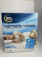 Serta memory foam for sale  Evansville