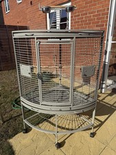 Corner parrot cage for sale  PETERBOROUGH