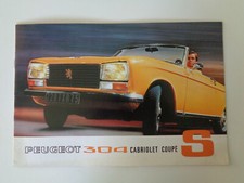 Brochure peugeot cabriolet d'occasion  Besançon