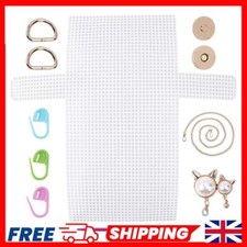 Kit de materiales hágalo usted mismo hágalo usted mismo bolsas de hombro accesorios herramienta marco de plástico hoja segunda mano  Embacar hacia Mexico